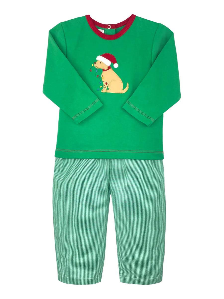 Christmas Dog pant set