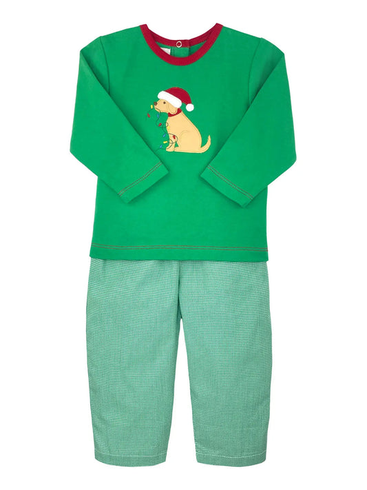 Christmas Dog pant set